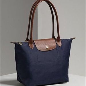 Longchamp - Medium Navy Bag